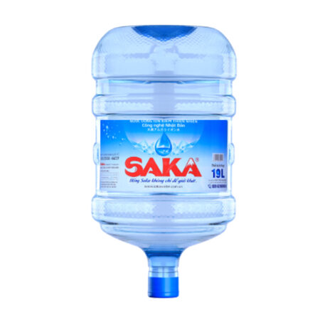 Nước Saka bình úp ngược dùng cho máy nóng lạnh