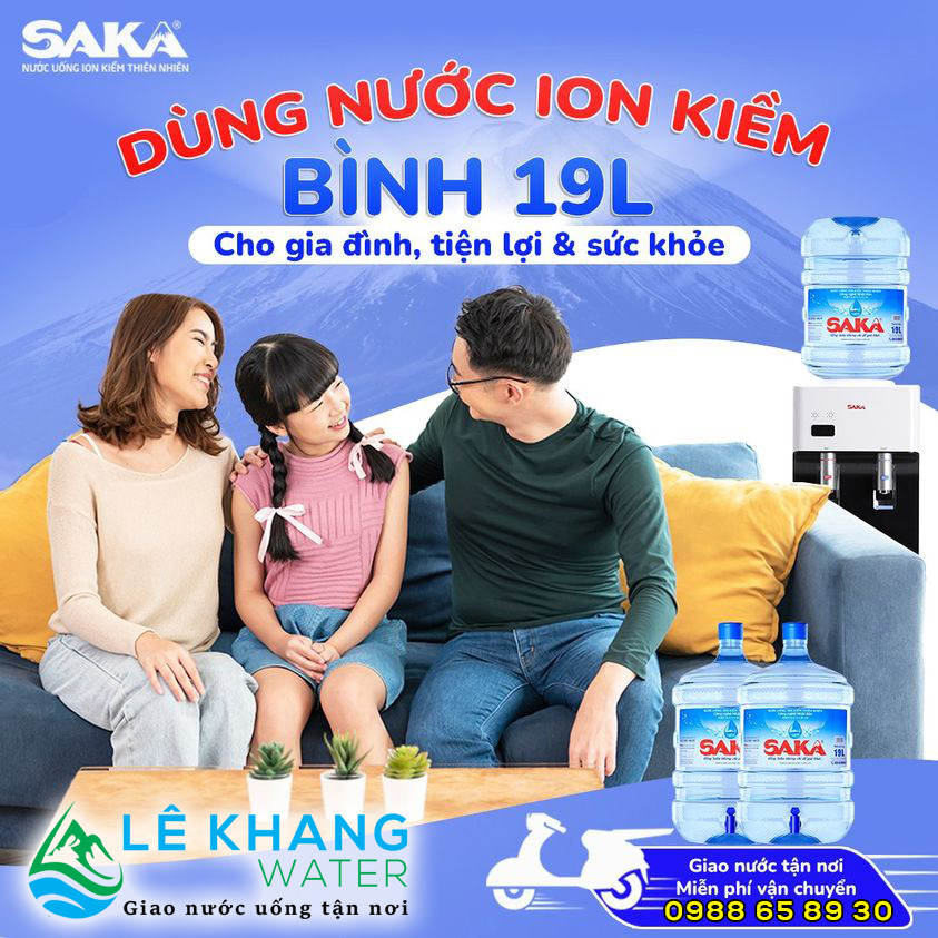 Đại lý nước Saka Lê Khang Water