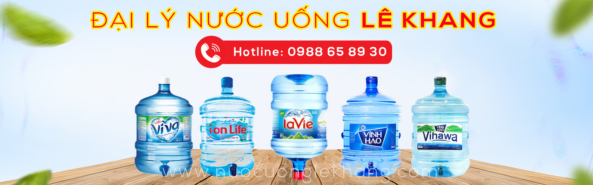 Đại lý giao nước uống Lê Khang