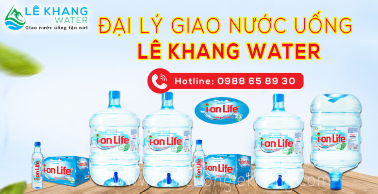 Đại lý nước Ion Life Lê Khang Water