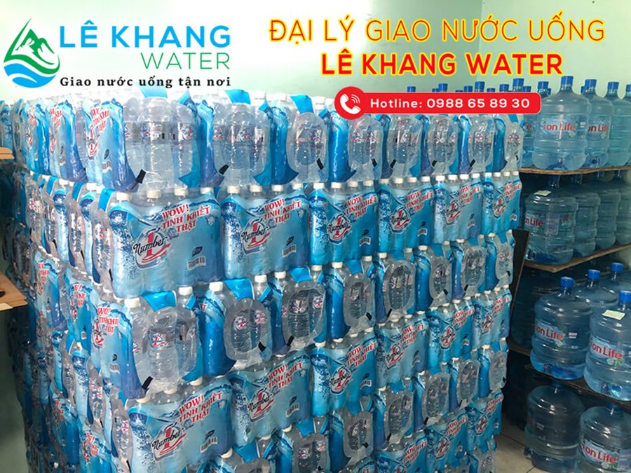Đại lý nước suối Number1 Lê Khang