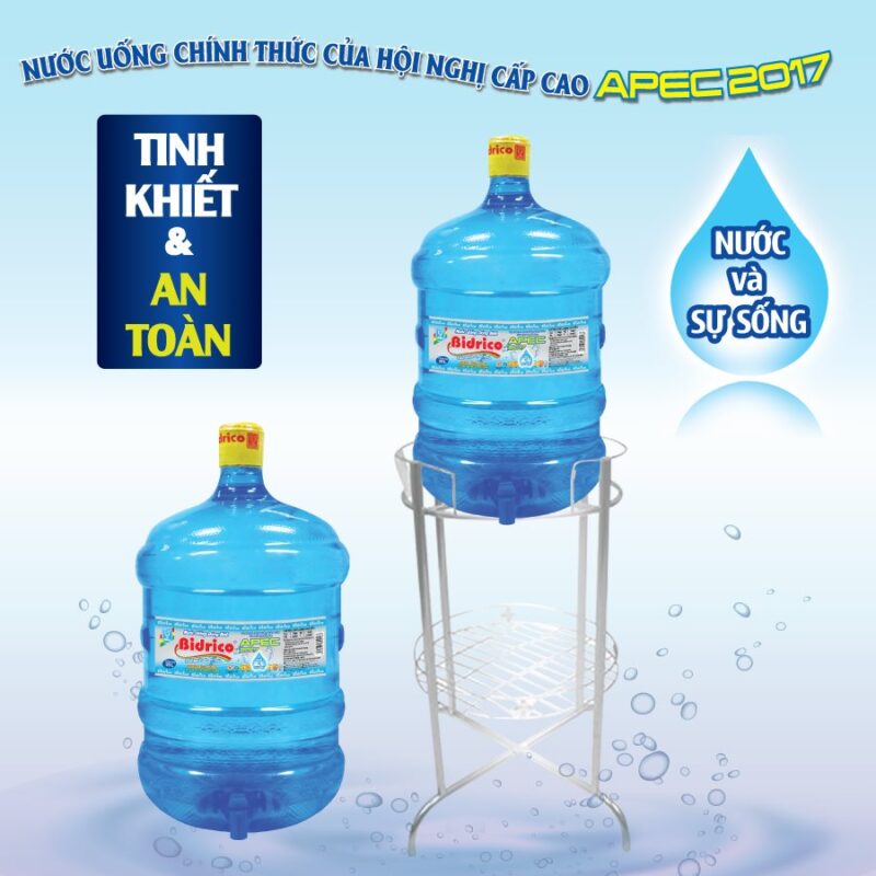 Nước uống Bidrico bình vòi